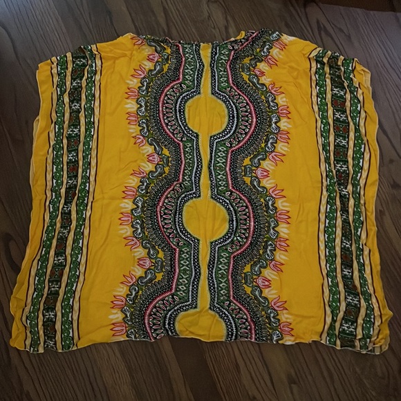 Tribal print beach cover up - Picture 2 of 4